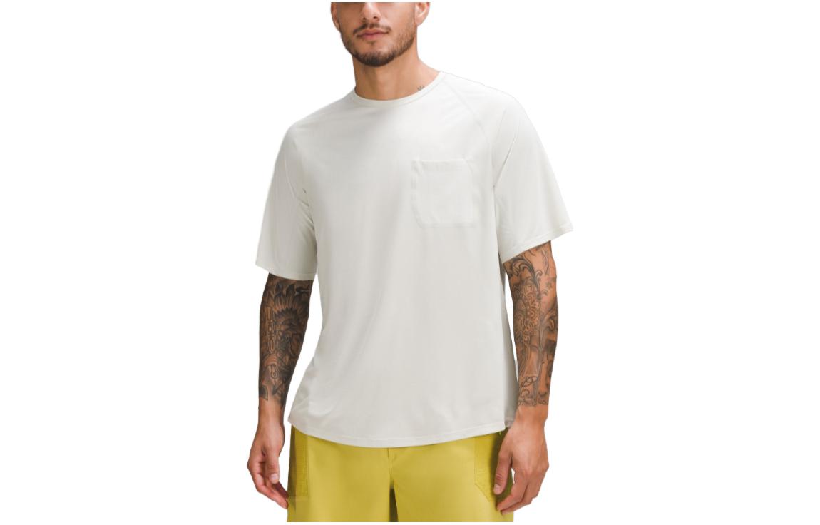 

Футболка Breathelight Mesh мужская Lululemon, Mixed Color Ecru