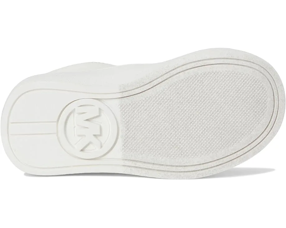 Кроссовки MICHAEL Michael Kors Kids Jem Maxine (Big Kid/Toddler), White/Pale Gold — фото 3