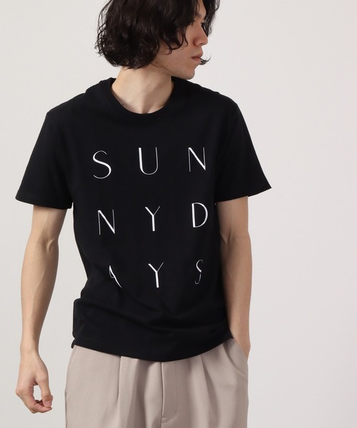 

Футболка с коротким рукавом, чесаный трикотаж, принт FUNALIVE, черный