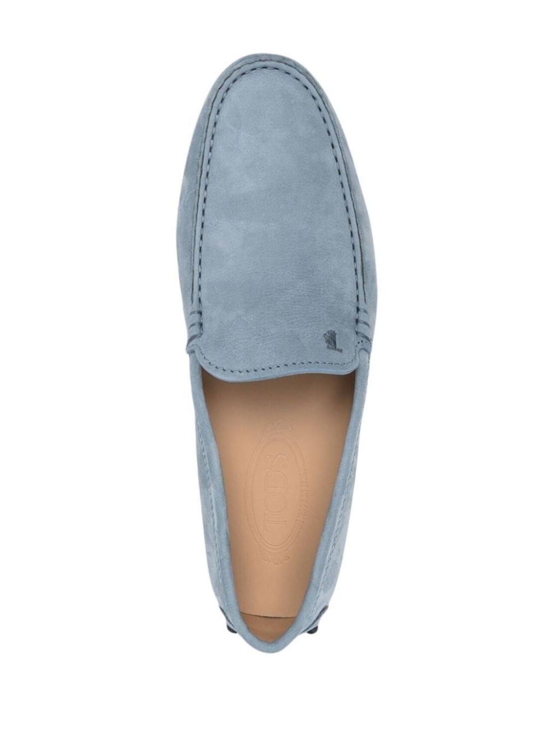 Tod's мокасины Gommino, синий — фото 4