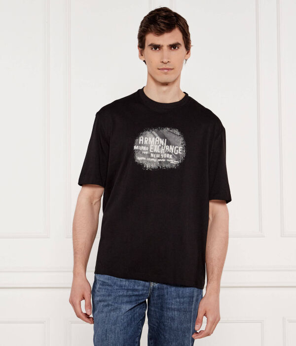 

Футболки Regular fit Armani Exchange, черный
