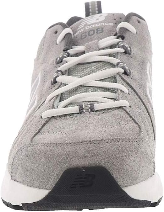 Мужские кроссовки New Balance 608 V5 для повседневной носки и тренировок, серый — фото 3