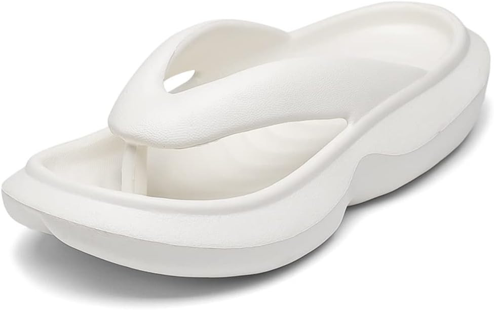 

Мужские шлепанцы с толстой подошвой для летнего отдыха на пляже Materuieyes, белый