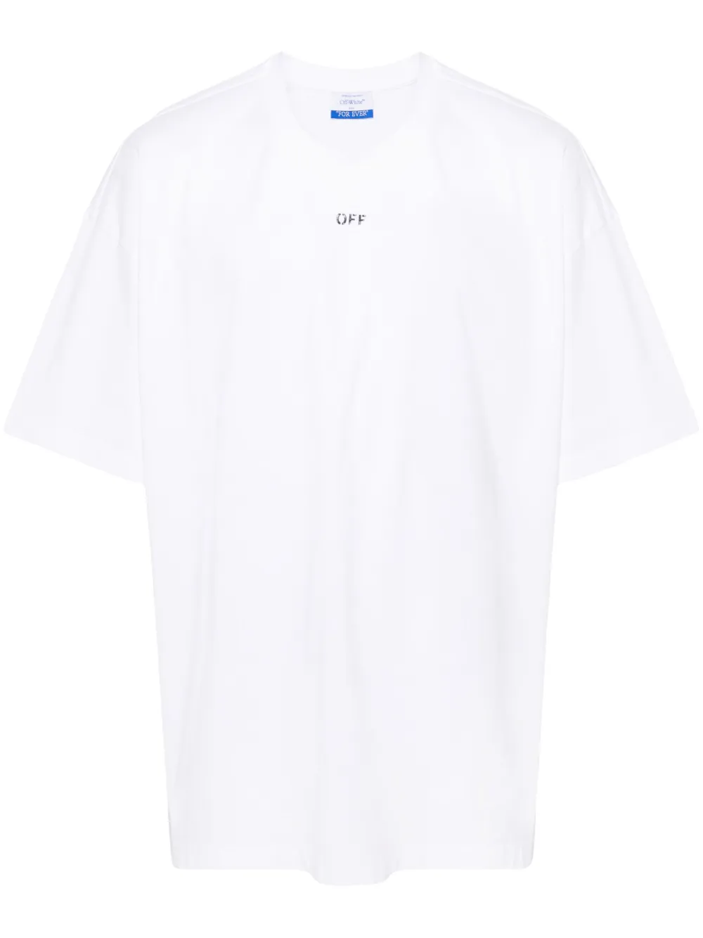 

Футболка с логотипом OFF-WHITE, белый