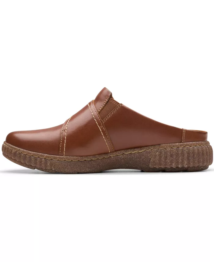 Женская коллекция Caroline Bay Clogs Clarks, коричневый/бежевый — фото 3