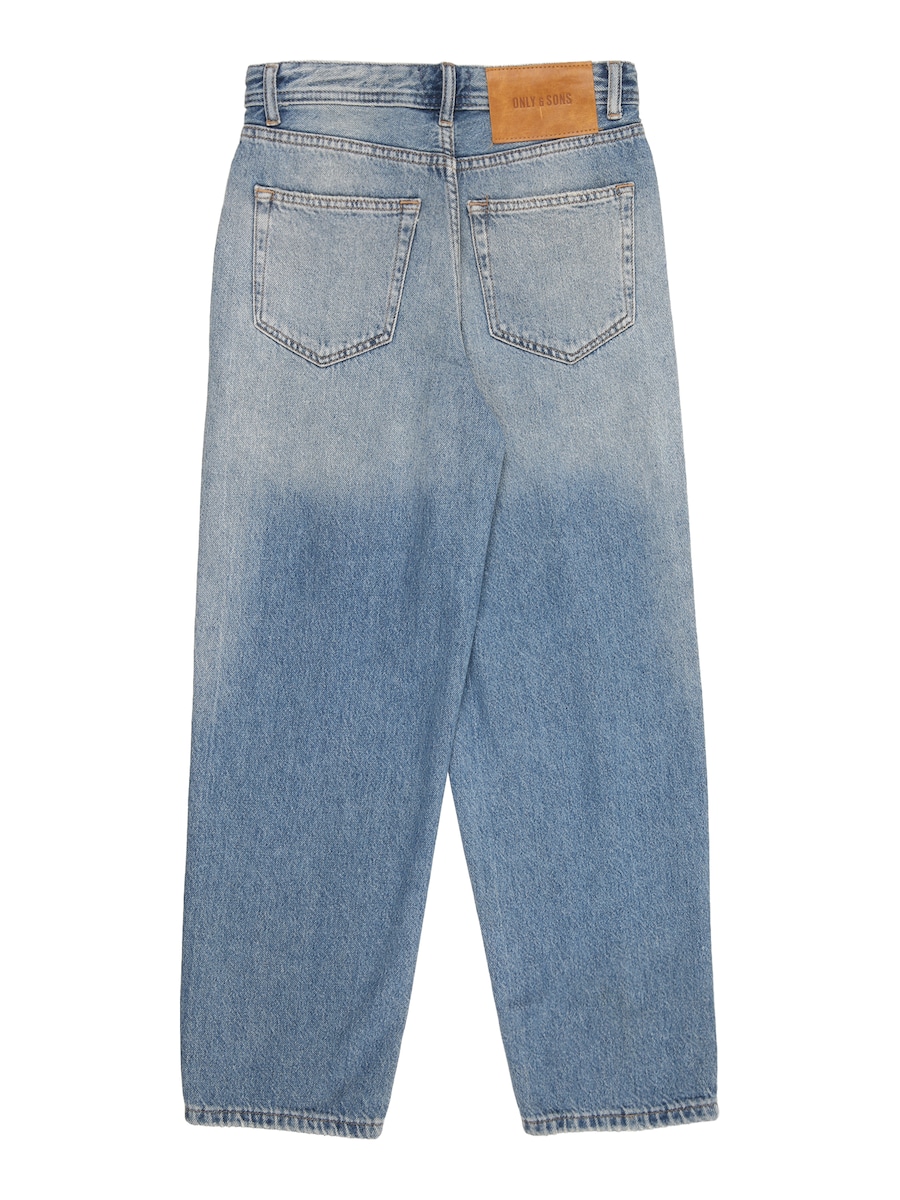 Джинсы с широкими штанинами Only & Sons Junior OSJFADE, Blue Denim — фото 2