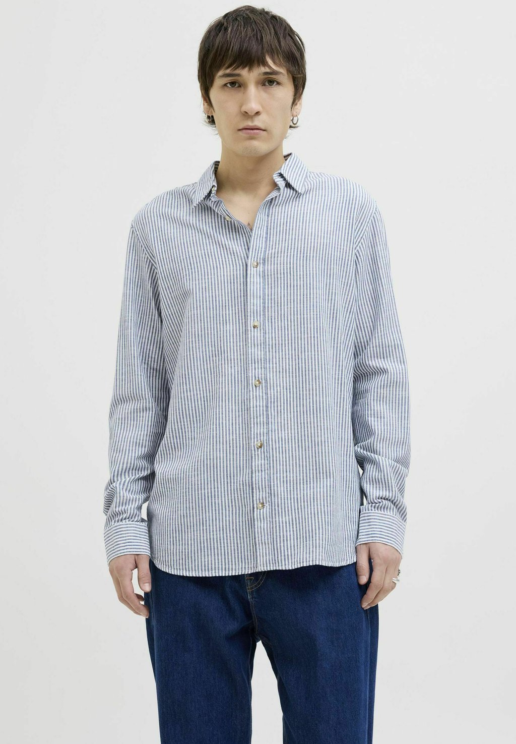 

Рубашка JJESUMMER Jack & Jones, синий