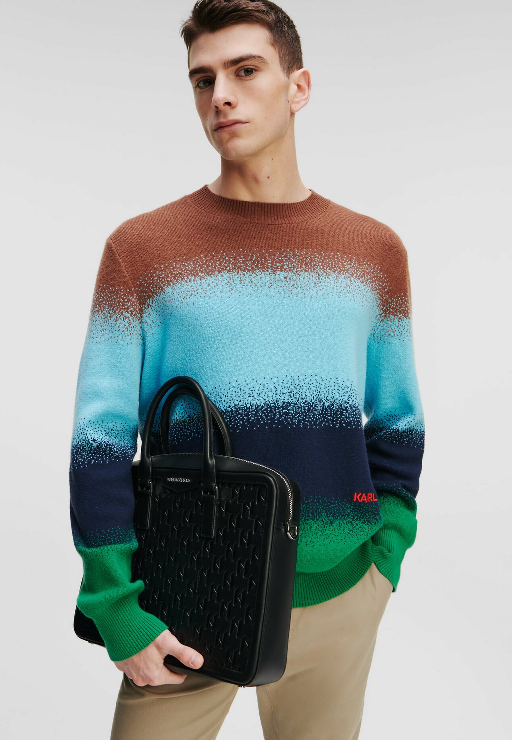 

Портфель KARL LAGERFELD, черный