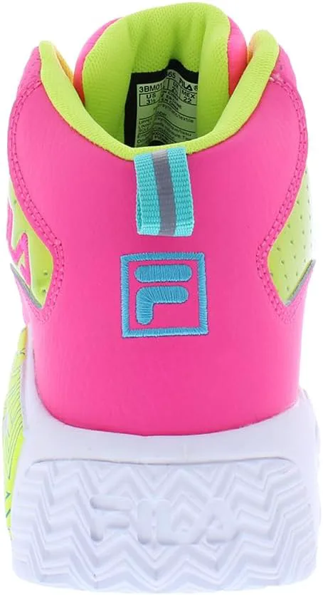 Мужские кроссовки FILA Grant Hill 2, розовый/желтый — фото 4