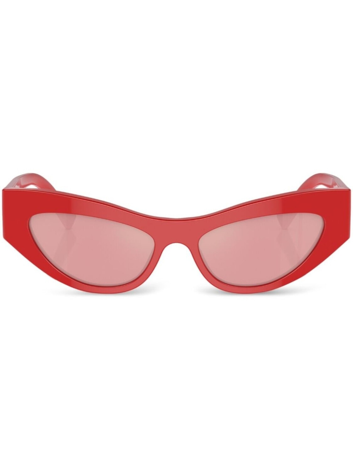 

Солнцезащитные очки в овальной оправе Dolce & Gabbana Eyewear, красный