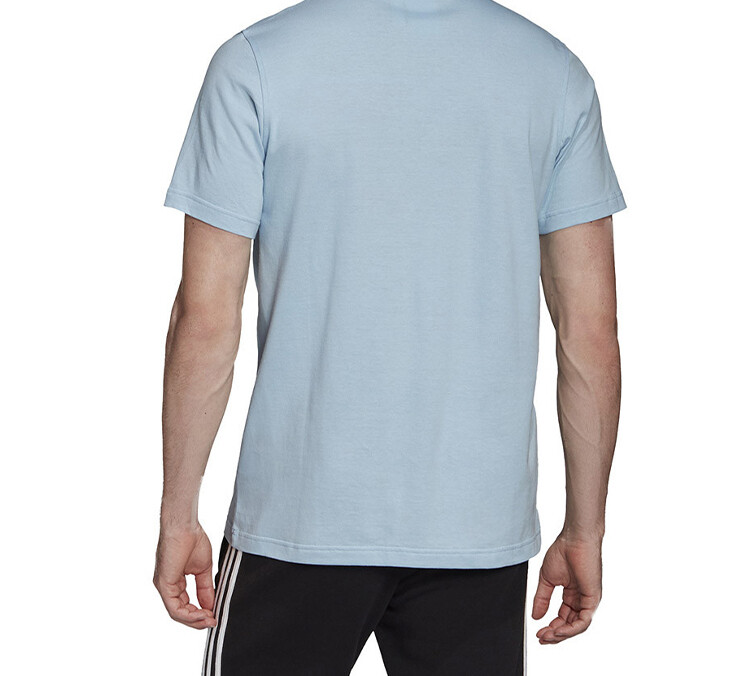 Футболка мужская Powder Blue Adidas Originals, розовый/голубой — фото 4