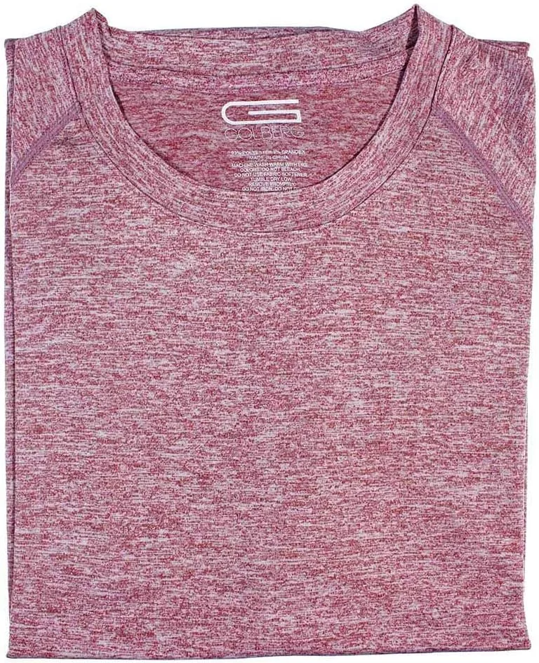 

Мужская футболка для спорта с влагоотводящей технологией Dry-Fit и бесшовным воротником GOLBERG G