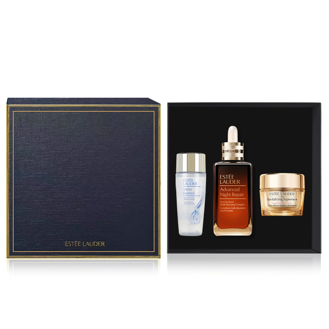 

YASHILANDAI набор для ухода за кожей с эссенцией Vitality, увлажняющий и питающий, комплект из 3 штук ESTEE LAUDER, Raw liquid 50ml + small коричневый bottle 100ml + Zhiyan cream refreshing 15ml