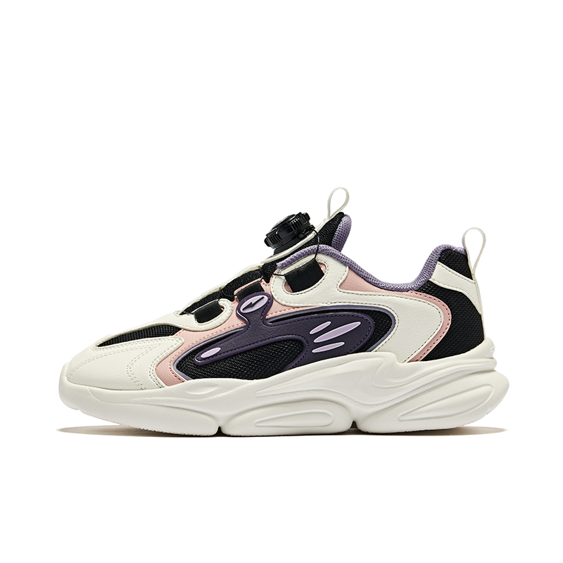 ERKE KIDS Lifestyle Shoes Microcrystal White/Jet Black Kids' — фото 3