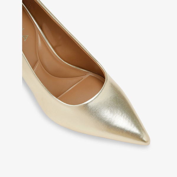 Куртки Carvela Corletta с острым носом, золотой — фото 3
