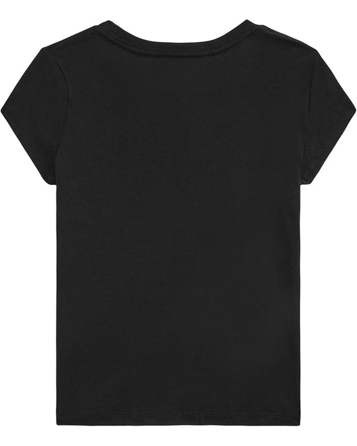 Толстовка Polo Ralph Lauren Kids Short Sleeve Jersey T-Shirt, цвет Polo Black — фото 2