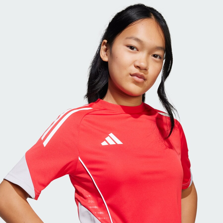 Рубашка для выступлений ADIDAS PERFORMANCE Tiro 25 Competition, красный — фото 4