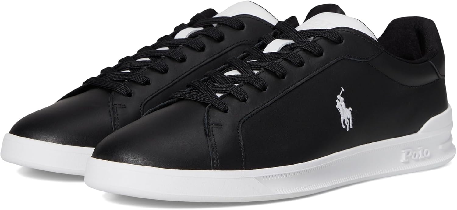 

POLO RALPH LAUREN мужские кроссовки Heritage Court II, Black/White