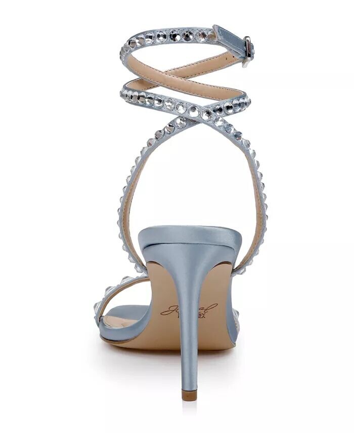 Женские вечерние сандалии Hosana Jewel Badgley Mischka, синий — фото 3