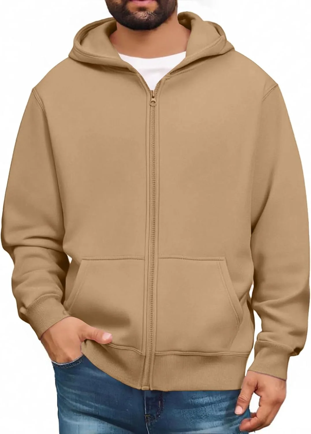 

Мужская худи Wenkomg1 с капюшоном и карманами, размеры M-3XL