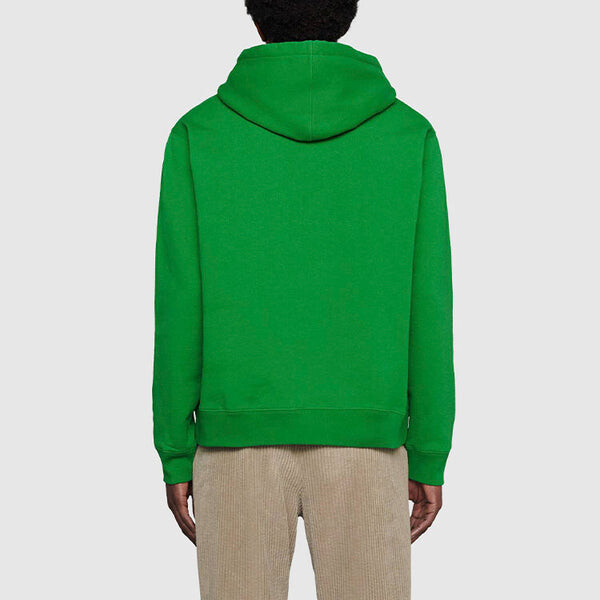 Толстовка x doraemon cotton hoodie 'green' Gucci, зеленый — фото 4