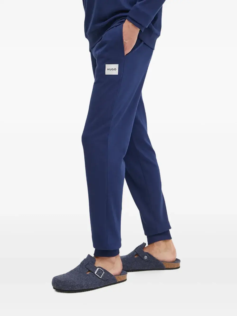 

Спортивные брюки с нашивкой-логотипом Hugo, синий