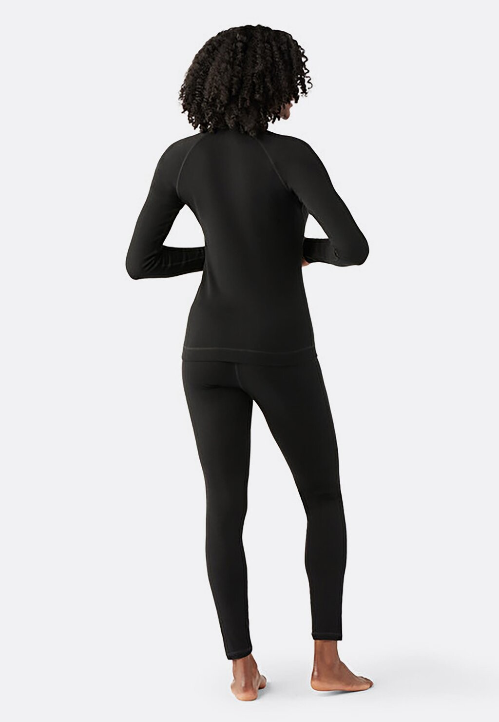

Базовый слой CLASSIC THERMAL MERINO BASE LAYER 1/4 ZIP Smartwool, черный
