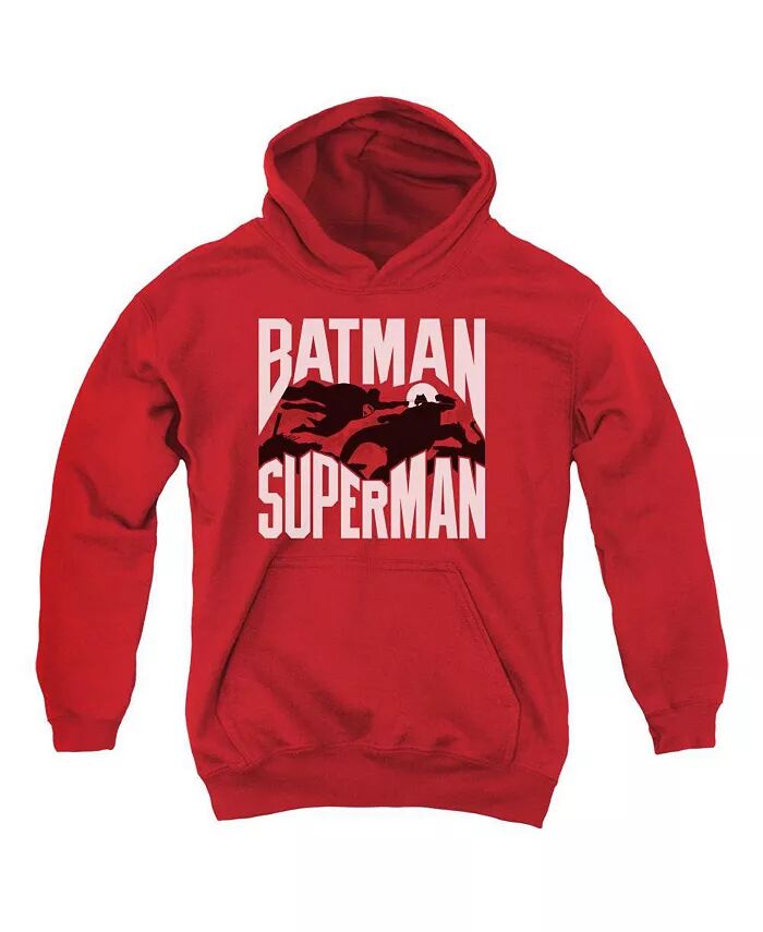 

Толстовка с капюшоном Youth Silhouette Fight Pull Over Batman V Superman, красный