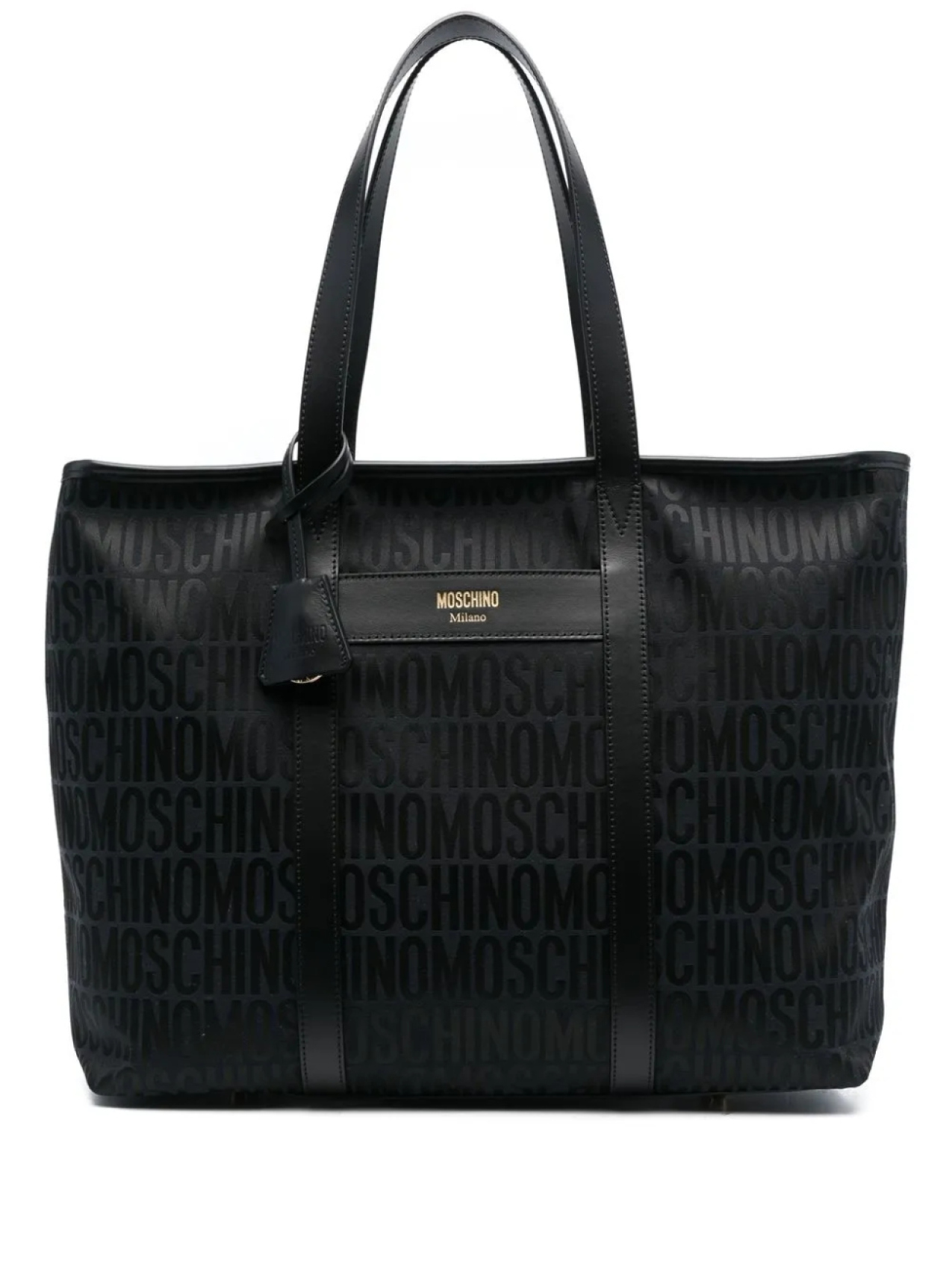 

Moschino сумка-тоут Fantasia с логотипом, черный