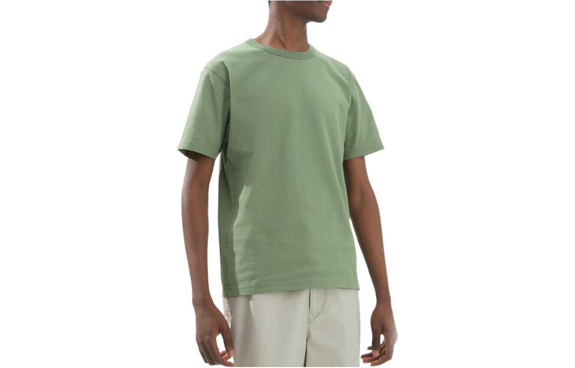 

Футболка U Collection унисекс зеленая Uniqlo, зеленый