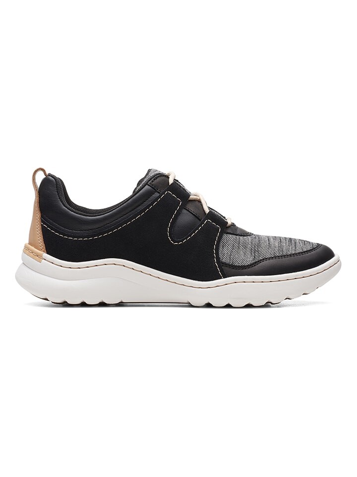 

Низкие кроссовки Clarks Leder Teagan Lace, цвет schwarz/grau