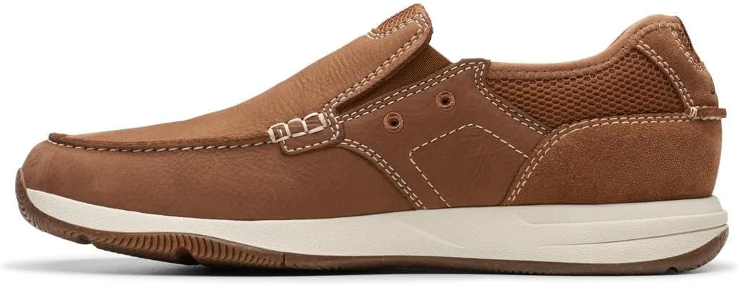 Мужские туфли Clarks Sailview StepSlipper, светло-бежевый — фото 2