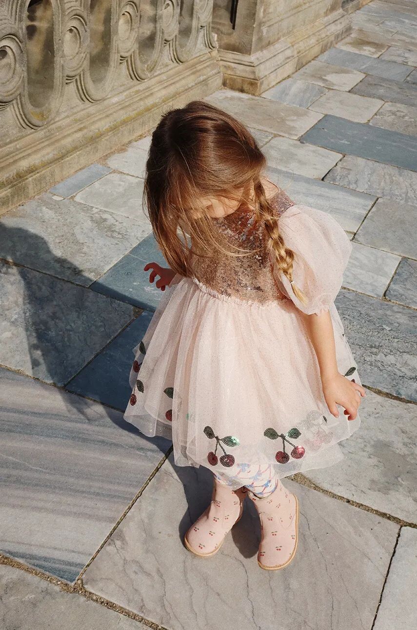 

Платье Konges Sløjd для девочек MEI DRESS, бежевый