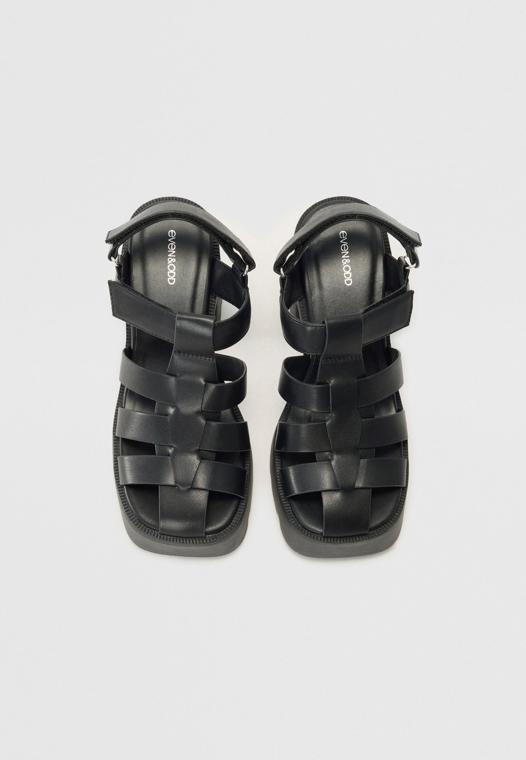 Босоножки на платформе High heeled sandals Even&Odd Wide Fit, черный — фото 4