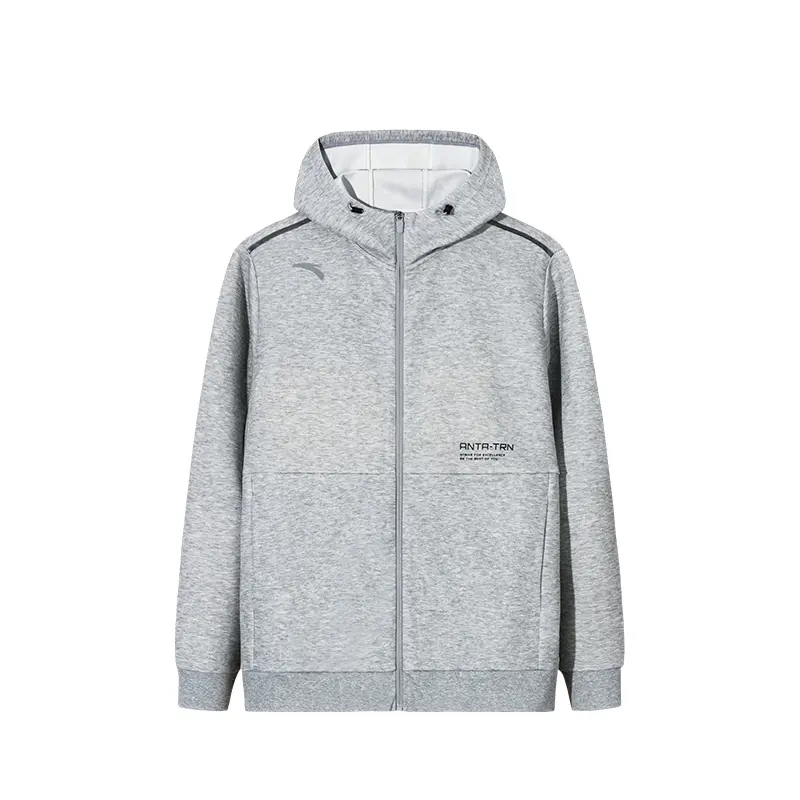 

ANTA Тренировочная куртка мужская, Gray Heather Gray