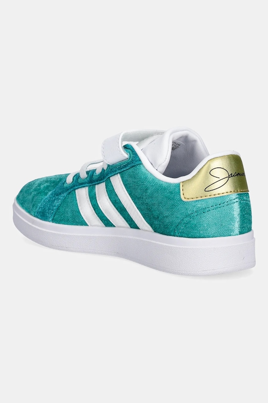Детские кроссовки Grand Court 2.0 Jasmine Adidas, бирюзовый — фото 3