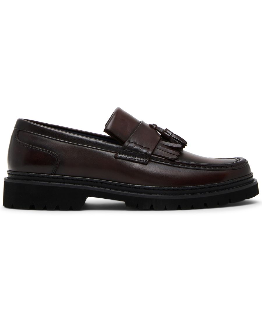 Мужские лоферы-слипоны в стиле Анкара Steve Madden, Brown — фото 2