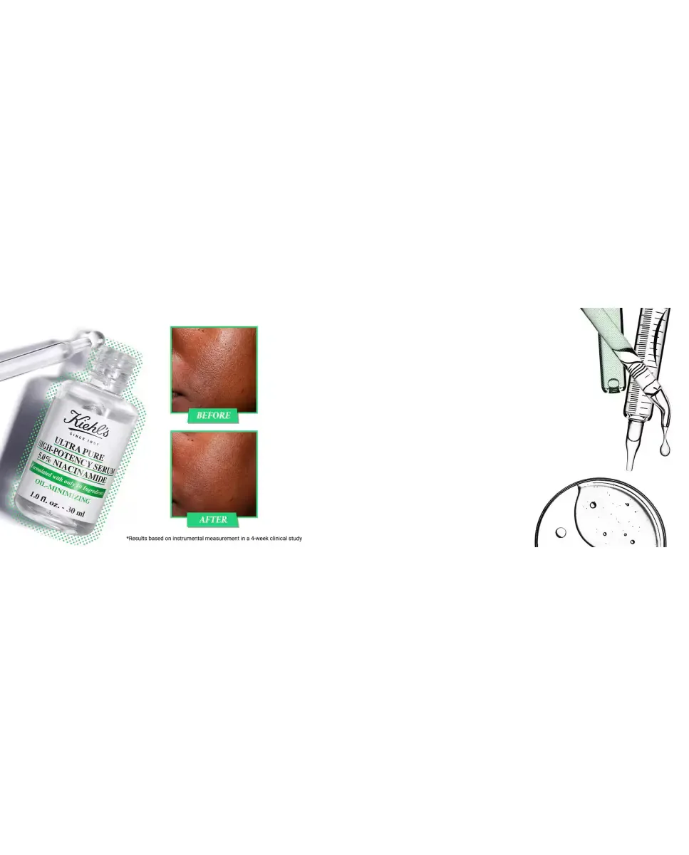 Сыворотка Kiehl's — С ниацинамидом Ultra Pure высокой концентрации — фото 3