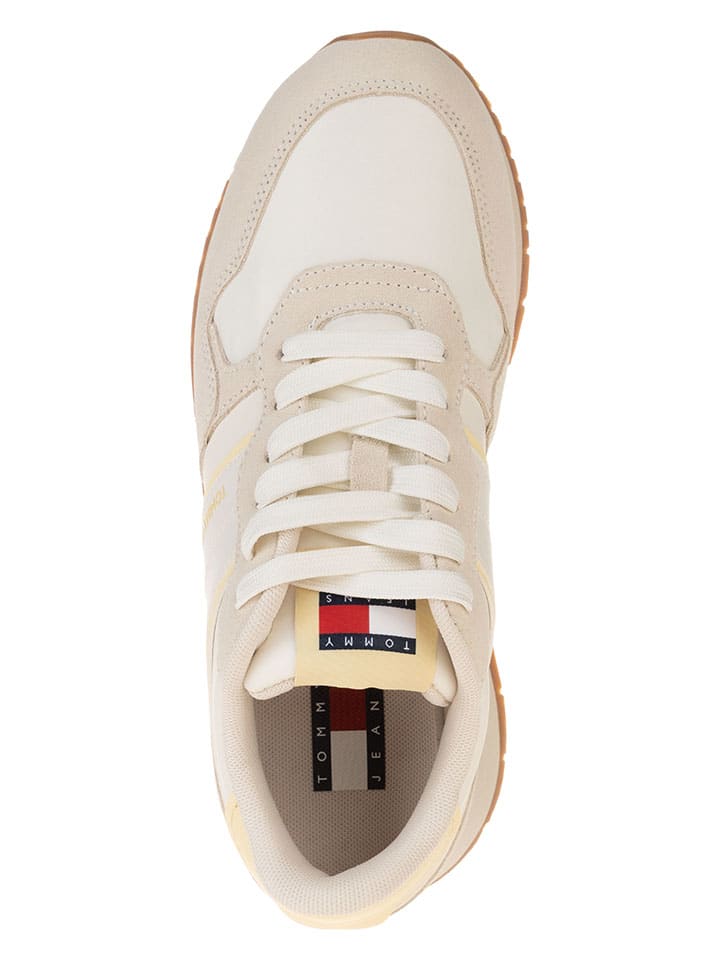 Низкие кроссовки Tommy Hilfiger, бежевый/желтый — фото 4