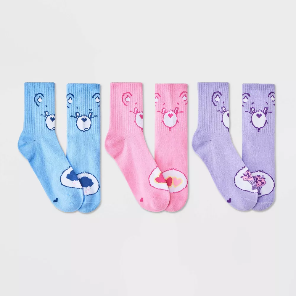 

Женские носки Care Bears 3 пары Mid Crew