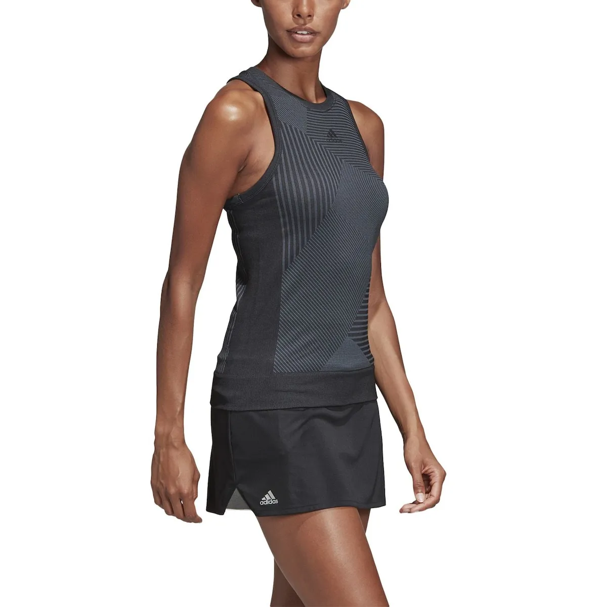 

Женская теннисная рубашка Adidas Mcode, чёрный