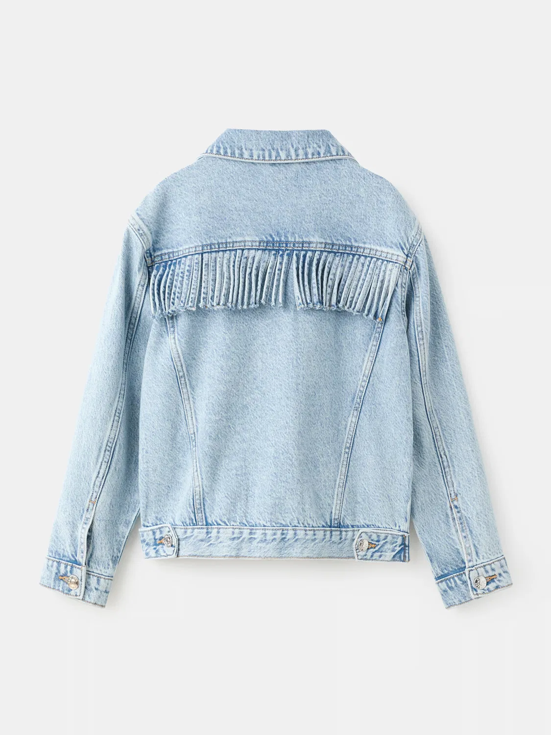 Куртка межсезонья Mango Kids, Light Blue — фото 2