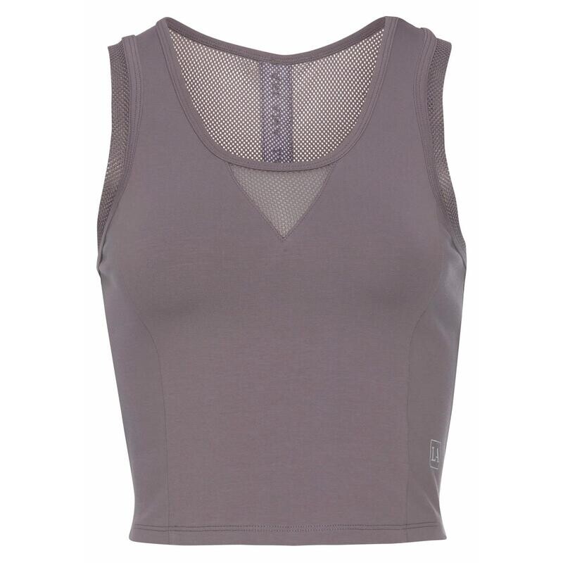 

Женский спортивный топ Lascana Active, серый