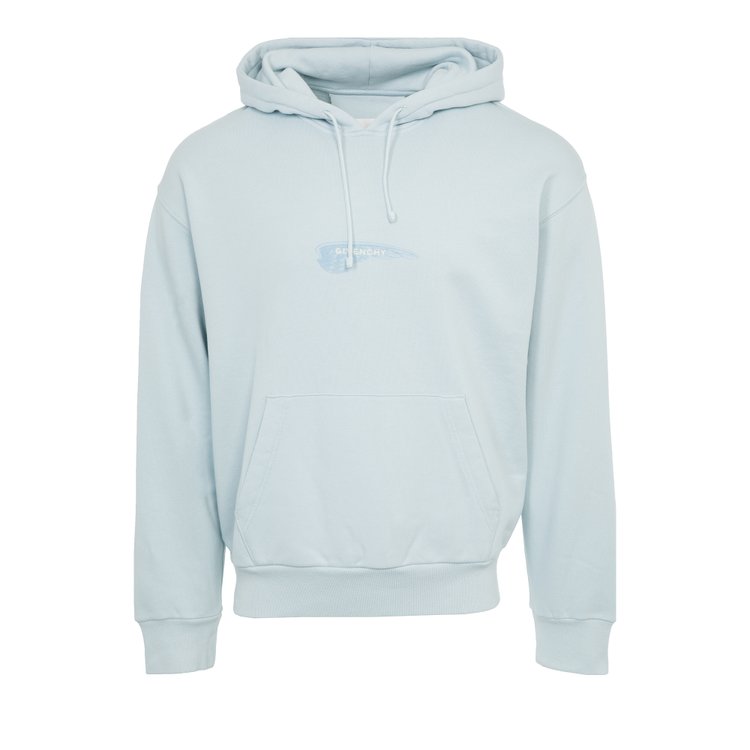 

Худи Givenchy Boxy Fit Hoodie With Pocket, цвет Sky Blue