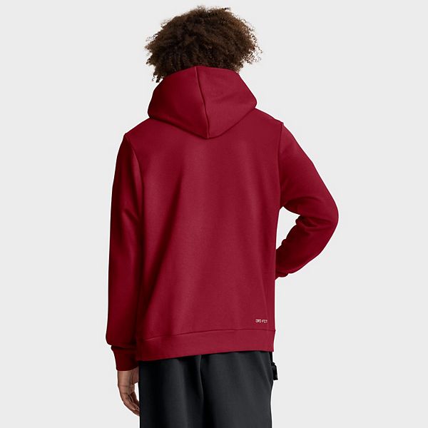 Мужская толстовка с капюшоном stanford cardinal 2025 sideline standard issue dri-fit Nike — фото 3