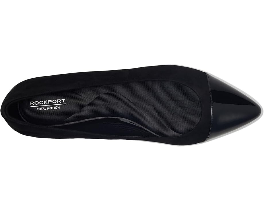 Туфли на плоской подошве Rockport Kenzie, цвет Black Suede Multi — фото 2