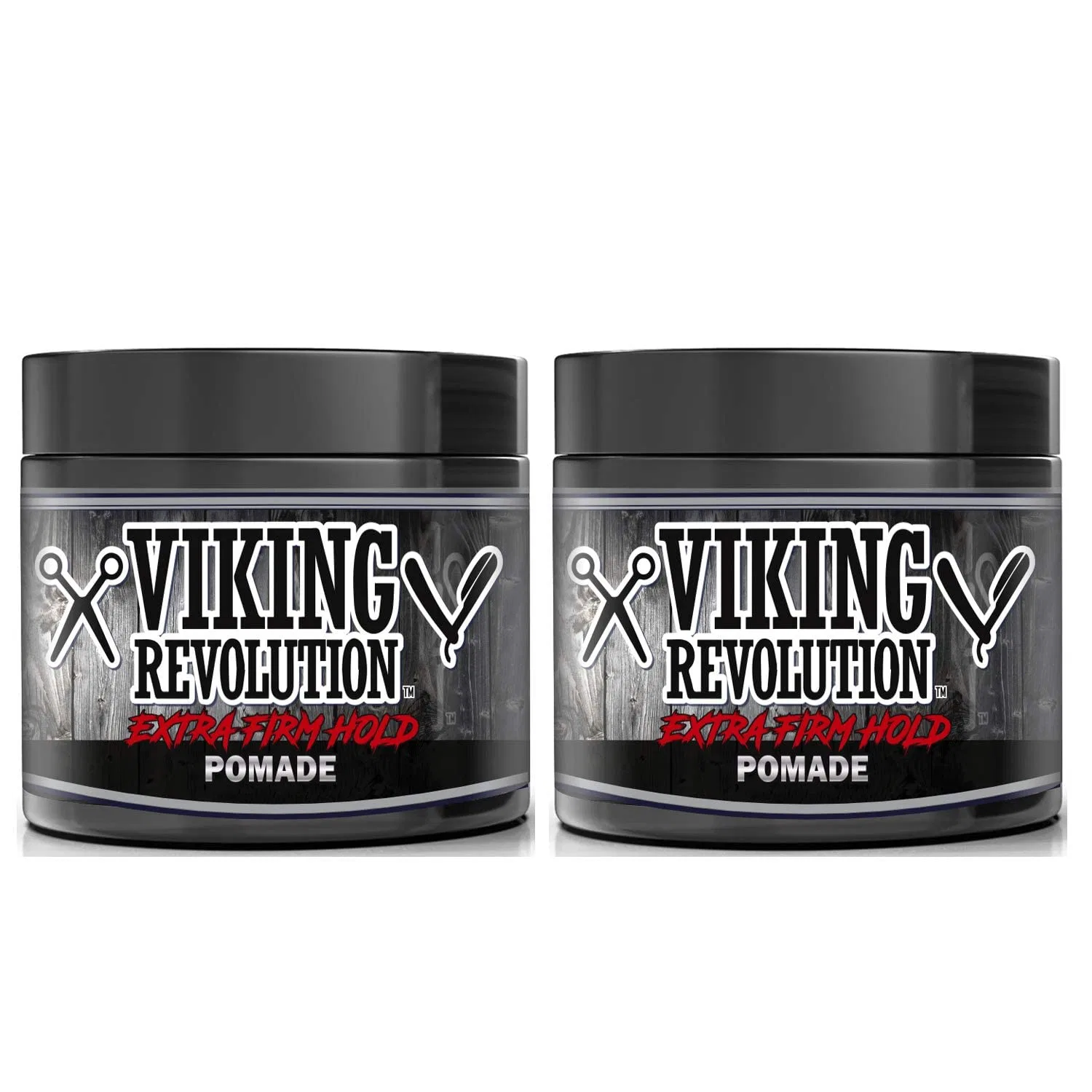 Помада для укладки волос Extreme Hold для мужчин (2 шт.) Viking Revolution