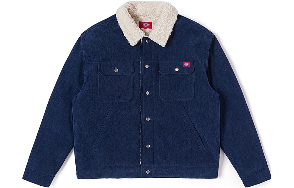 

Куртка унисекс темно-синяя Dickies, темно-синий