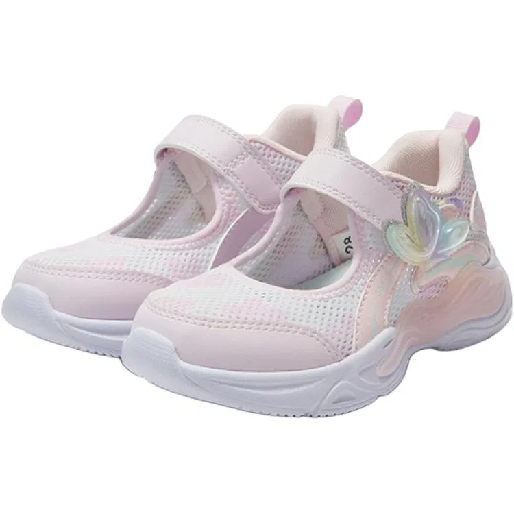Детские кроссовки из износостойкой ткани Fabric Abrasion Resistant Low top Pink для детей 3-7 лет 361°KIDS — фото 3