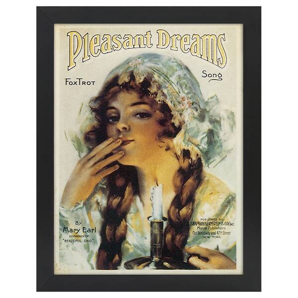 

Рамка для фотографий LegendArte Poster Pleasant Dreams, черный